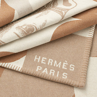 プレード ジャカード 《シュヴァル・ジョーカー》 - マロン | Hermès